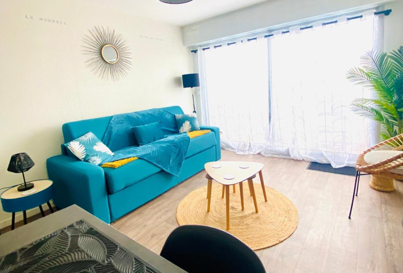 פור-מהון-פלאז' Studio Entre Mer Et Dunes Avec Balcon Vue Laterale Mer 50M Plage Pour 3 Pers Wifi Menage Compris מראה חיצוני תמונה